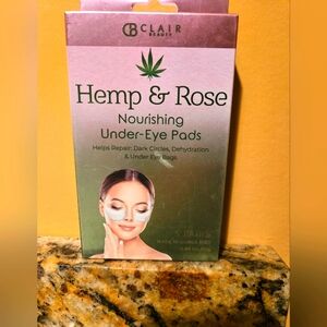 Hemp & Rose Nourishing Under-Eye Pads - Green & Pink